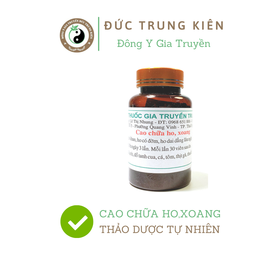 Viên uống Khái Thấu Nam Giúp Hết Ho(Ho gió,ho khan,Ho có đờm...)