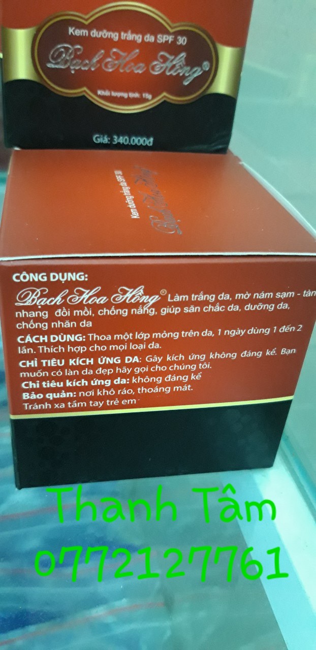 KEM BACH HOA HONG 15G