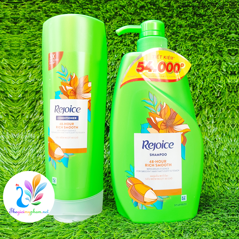 Dầu Gội Hoặc Dầu Xả Siêu Mềm Mượt Rejoice 900ml/300ml