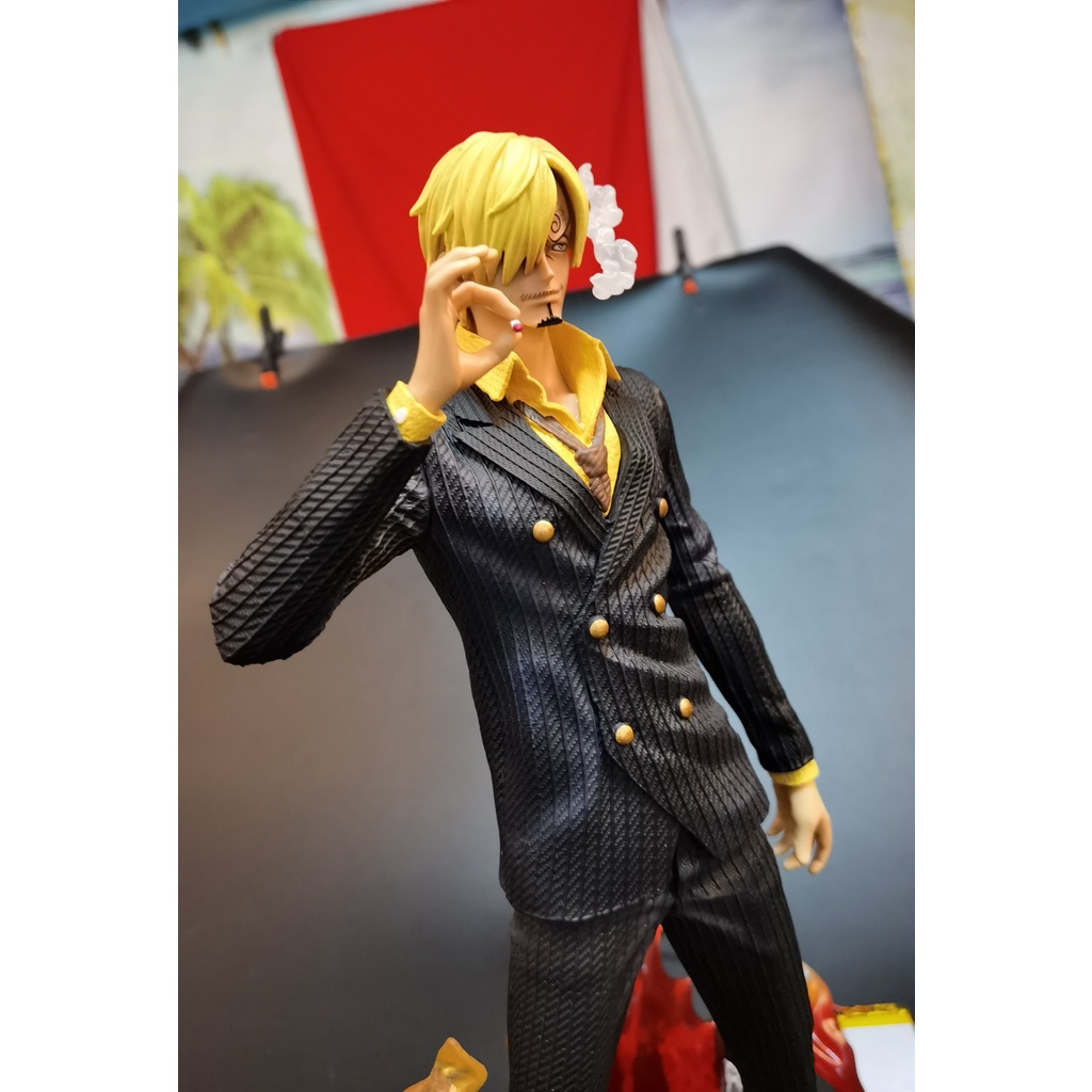 (Có đế lớn - 36cm) Mô hình Sanji dáng đứng cực đẹp - Mô hình OnePiece