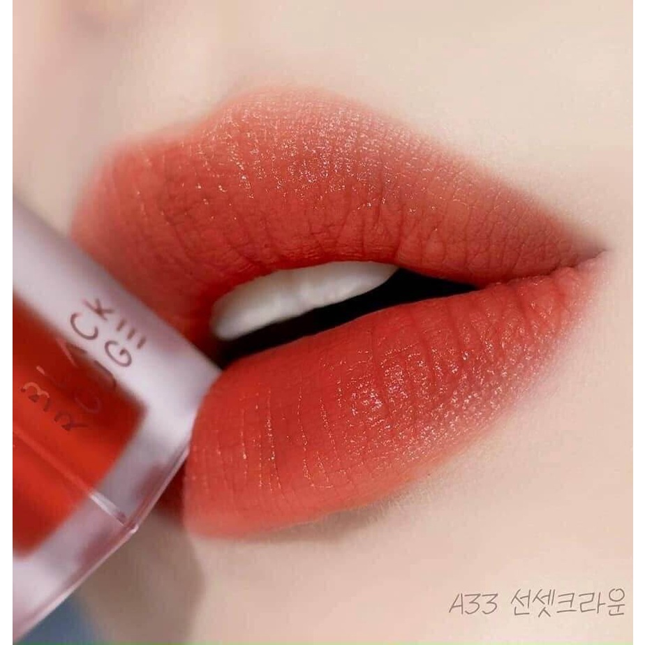 Son Kem Lì Black Rouge Air Fit Velvet Tint Full Version