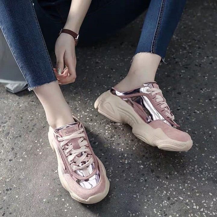 giày sục thể thao độn đế