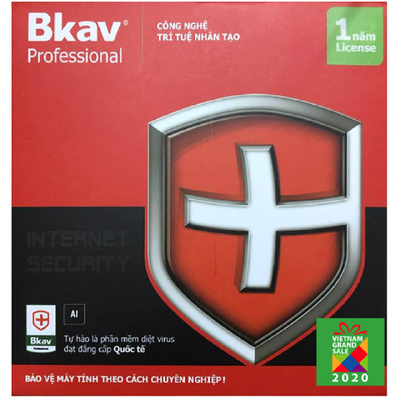 Phần mềm diệt virus Bkav Pro - Hàng Chính Hãng - Thẻ cào