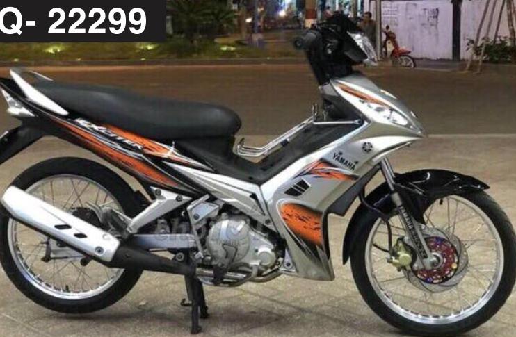 Tem rời exciter 2006 bạc cam