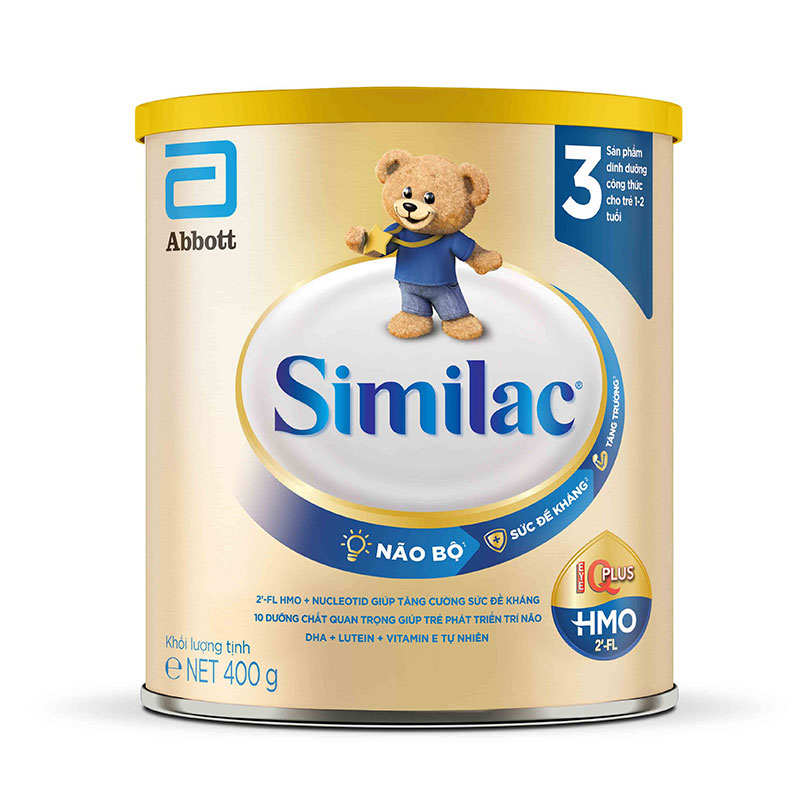 Sữa Similac Số 3 HMO Hương Vani 400g