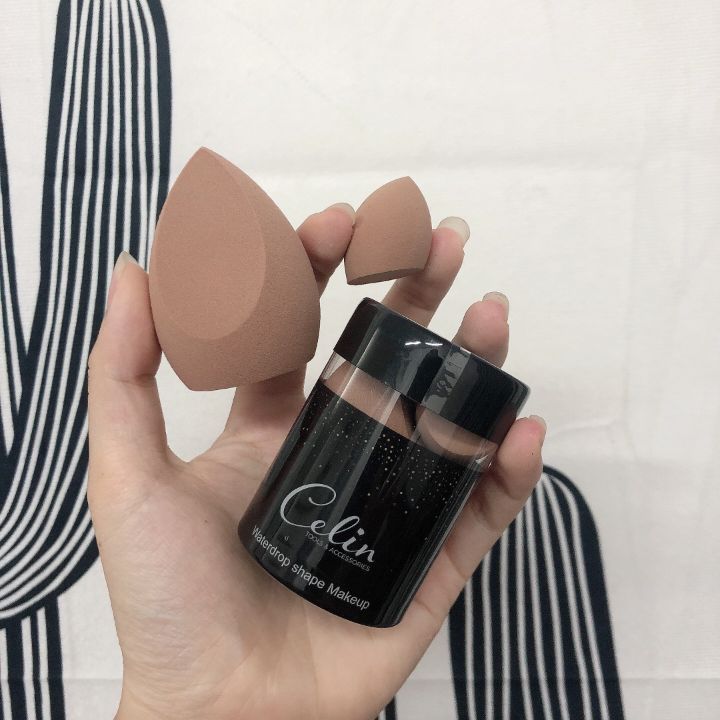 Mút tán kem nền Celin 2 cục