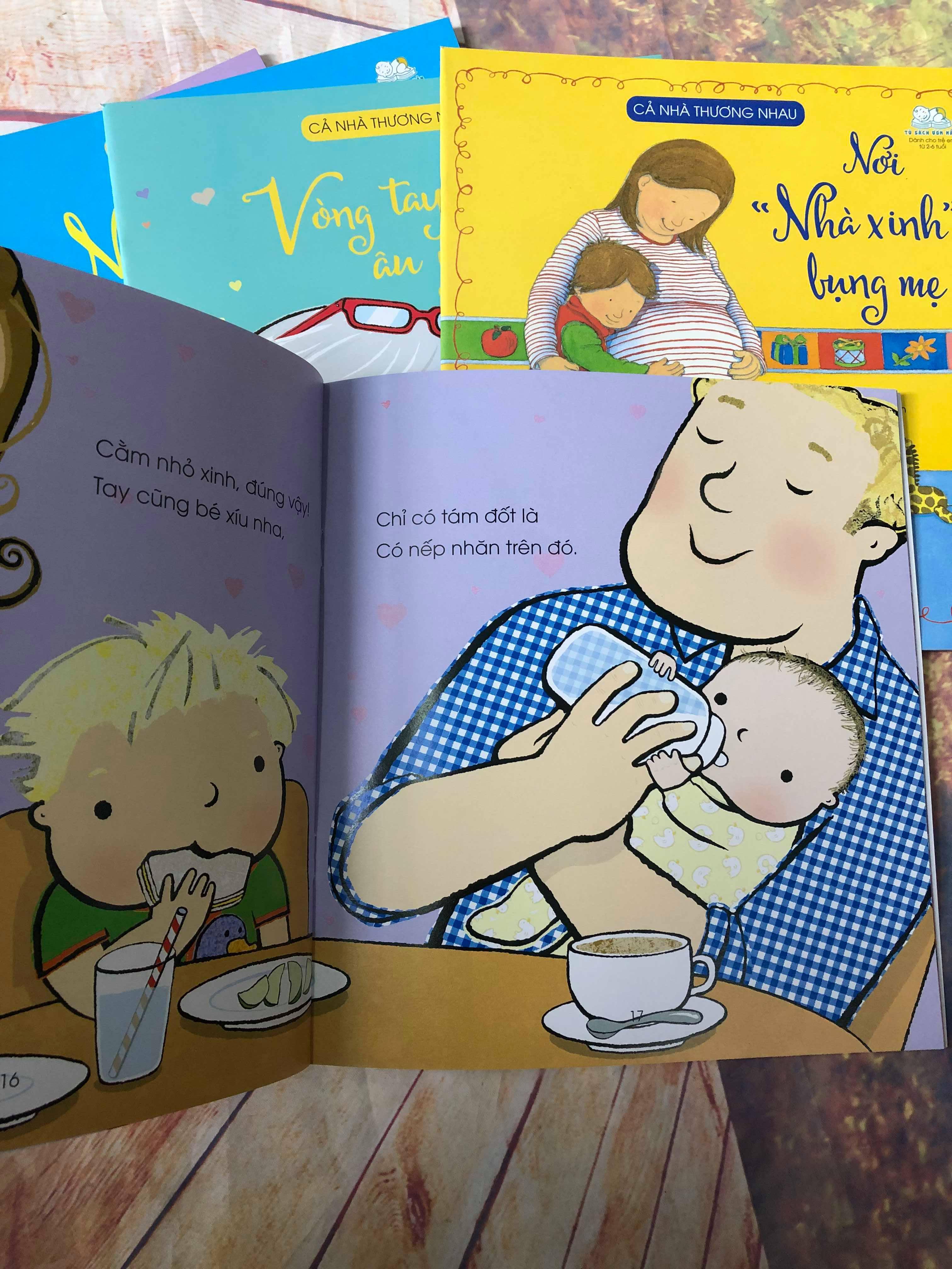 SÁCH - Combo Cả Nhà Thương Nhau (6 Tập)