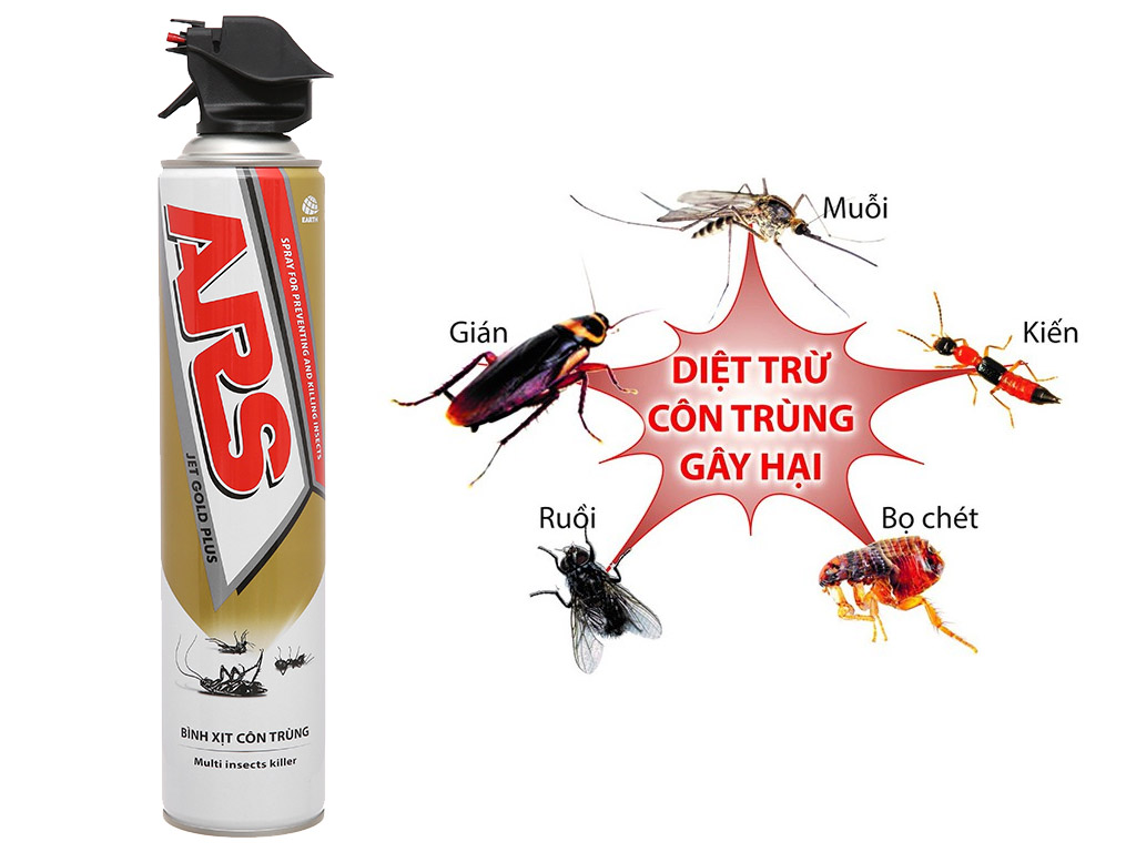 Bình xịt muỗi không mùi ARS chính hãng Thái Lan