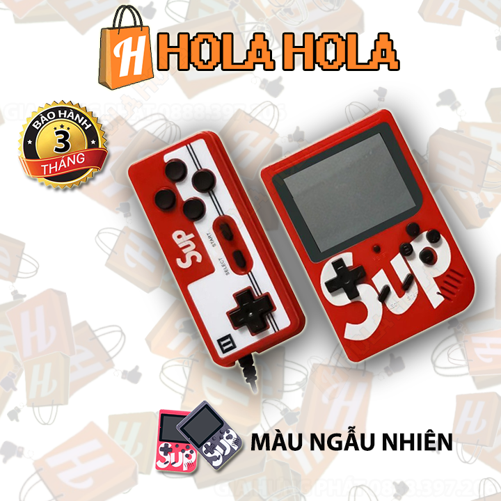 Máy chơi game Sup đôi 400 1+1 400 game Tặng kèm tay game chơi 2 người chơi - GIAO MÀU NGẪU NHIÊN