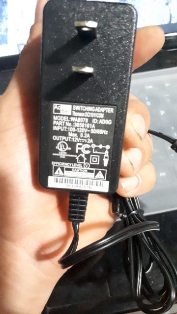 Nguồn camera acbel 12v 2a 5.5*2.1