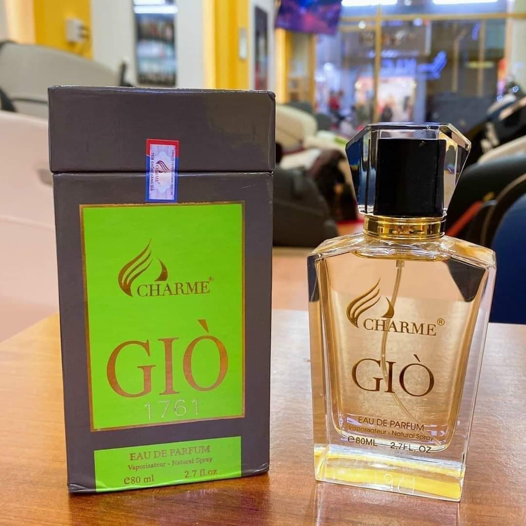 Nước hoa nam Charme Giò 80ml chính hãng