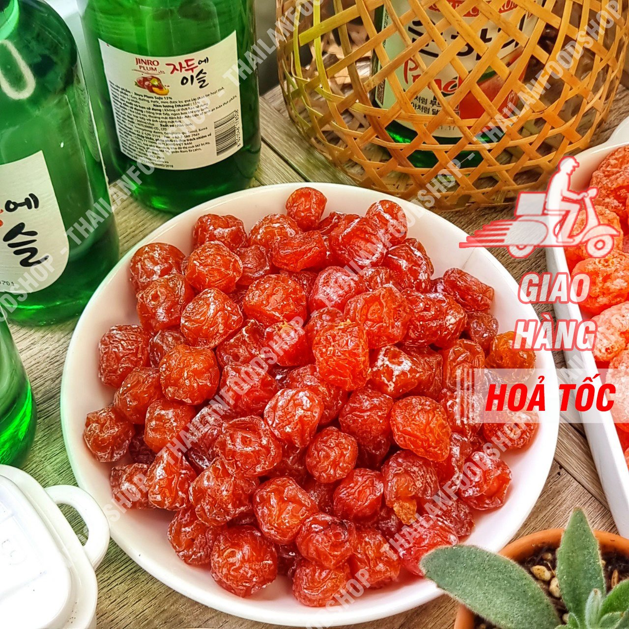 Ô Mai (Xí Muội) Mận Cơm Chua Ngọt Lon 500Gr
