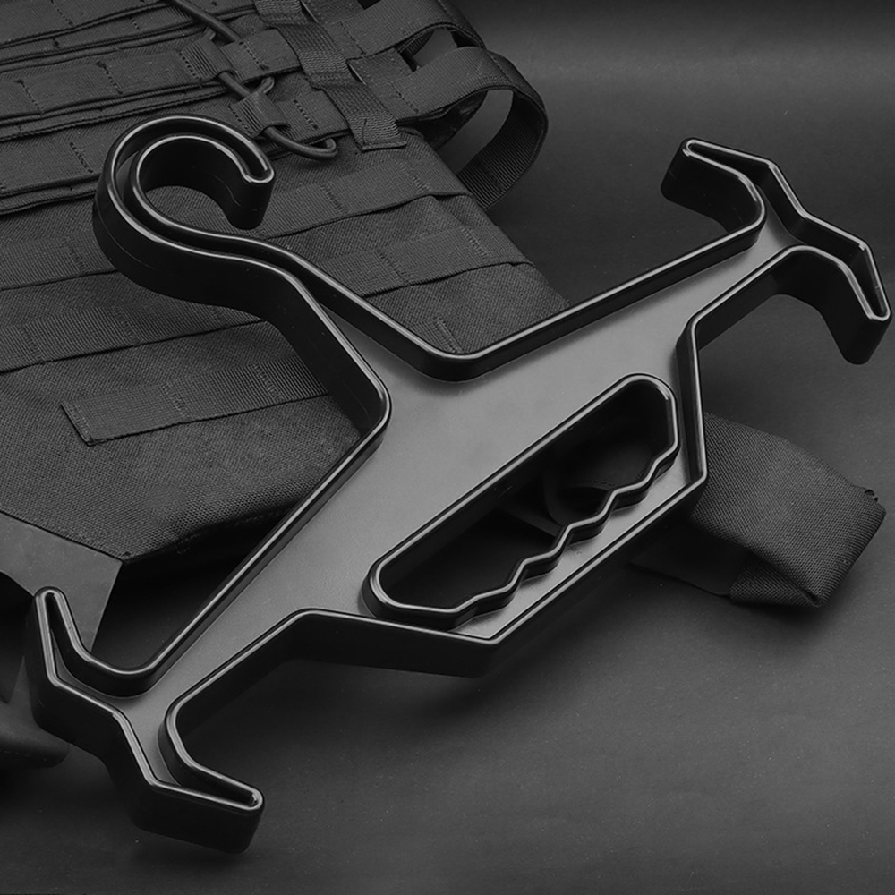TOMSHOO Tactical Hanger Heavy Duty Plastic Dry Hanger Multipurpose Gear