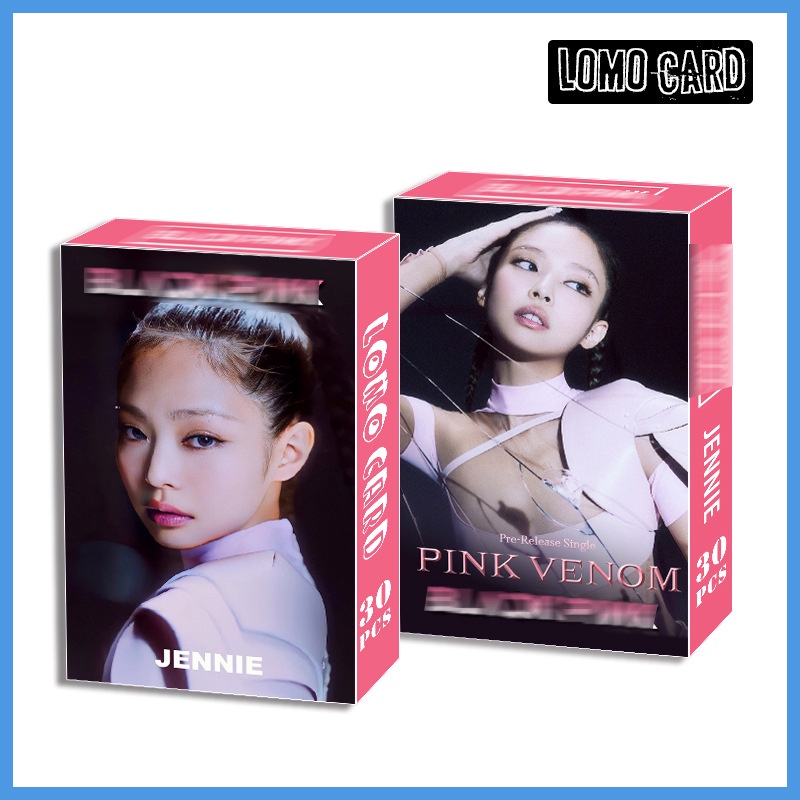Lomo卡 bp粉墨 新专辑pink venon小卡 祝福卡 留言卡 收藏卡