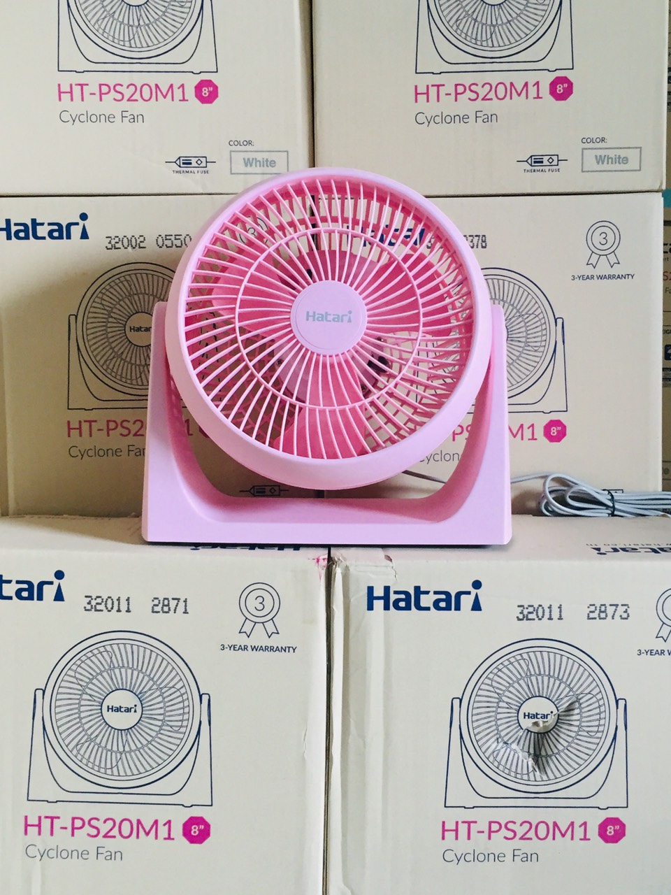 Quạt tản Thái Lan Hatari HT-PS20M1 (Các màu)
