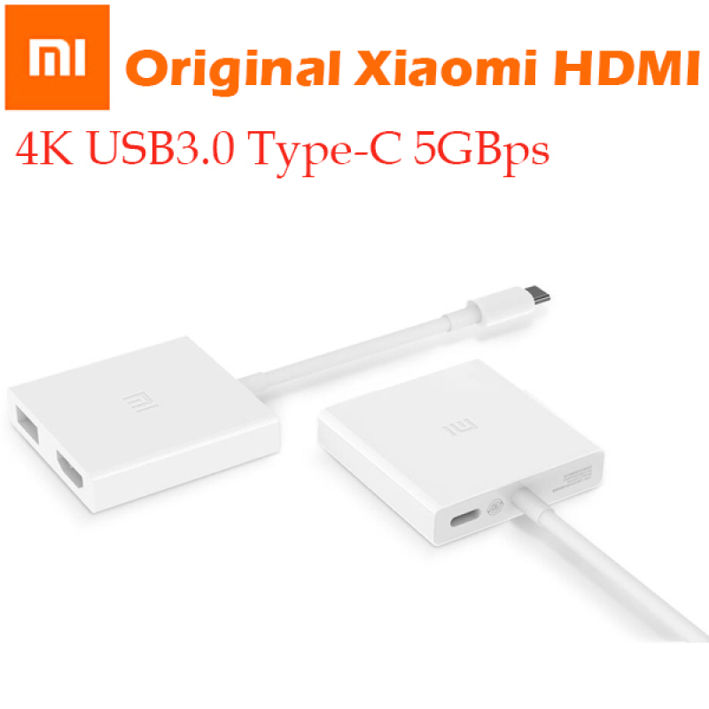 Bảng giá Giắc chuyển đổi Original Xiaomi USB-C sang HDMI đa chức năng 4K 1080P HDTV USB 2.0