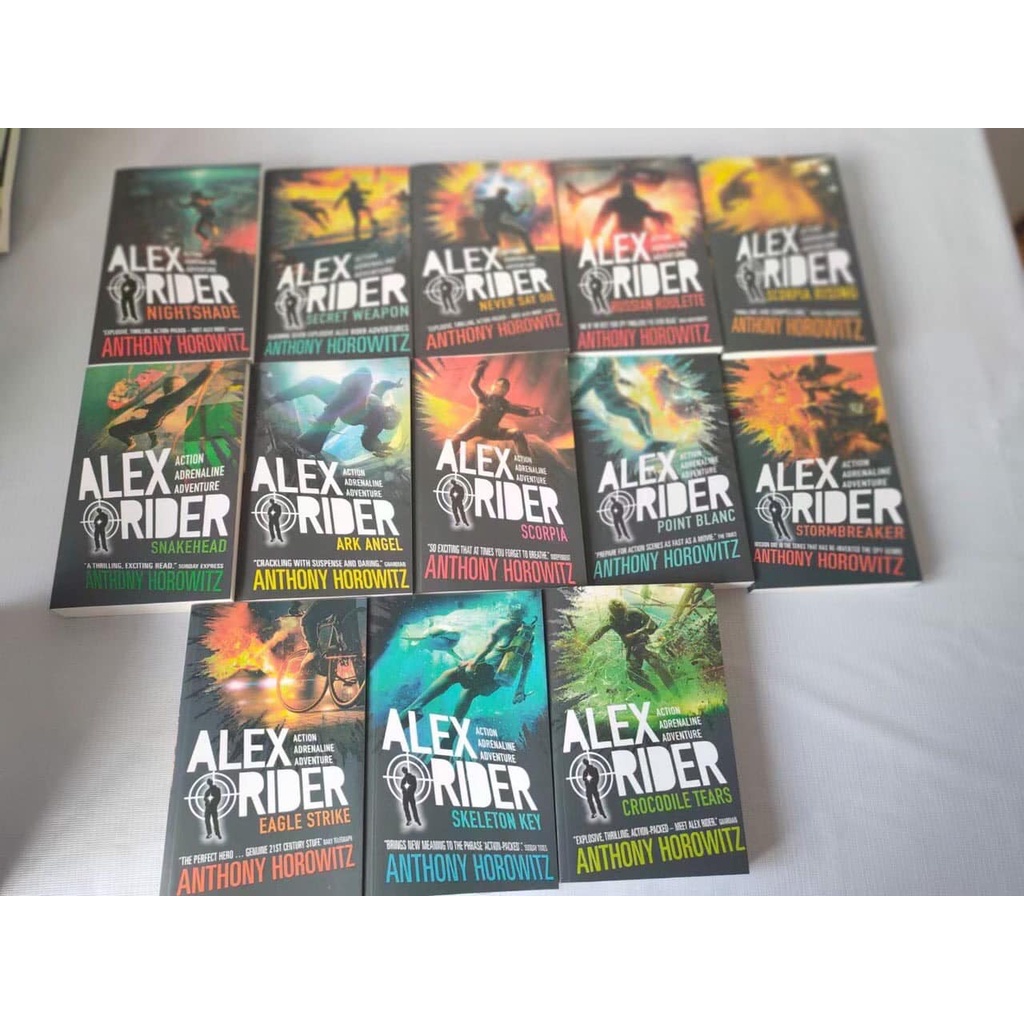 Bản nhập - Full boxset 13c - Alex Rider Collection - Hot!!!