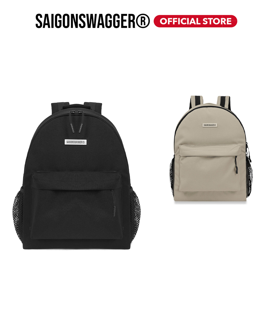 Balo SAIGON SWAGGER® Everyday Backpack-Ngăn Chống Sốc Lap 15inch