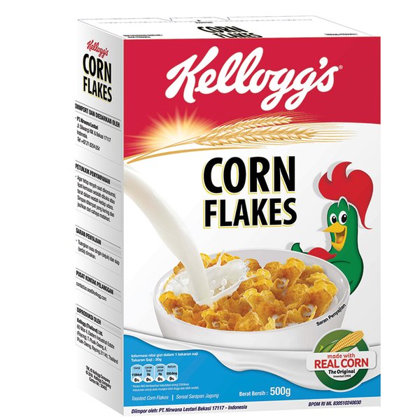 Ngũ cốc Corn Flakes Kellogg s hộp 500g