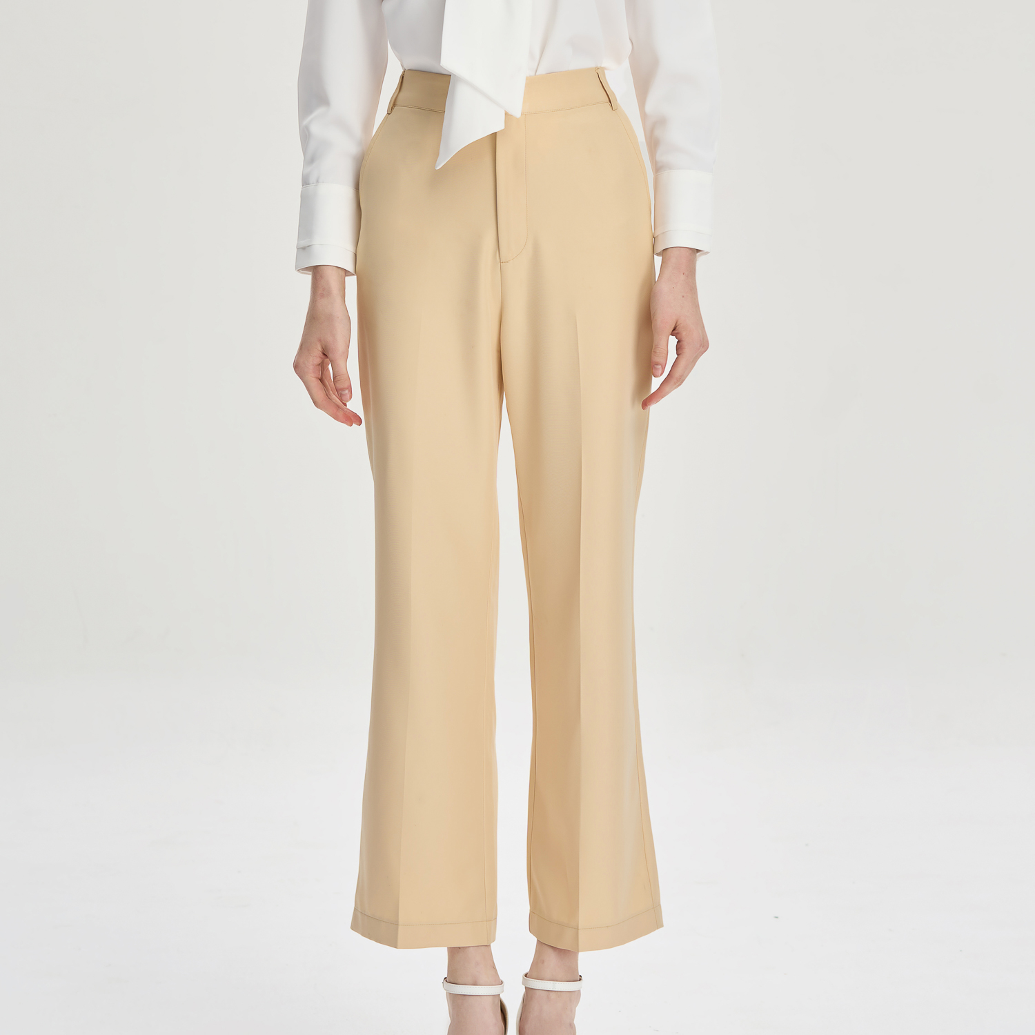 Quần dài ống đứng cotton lạnh Maybi