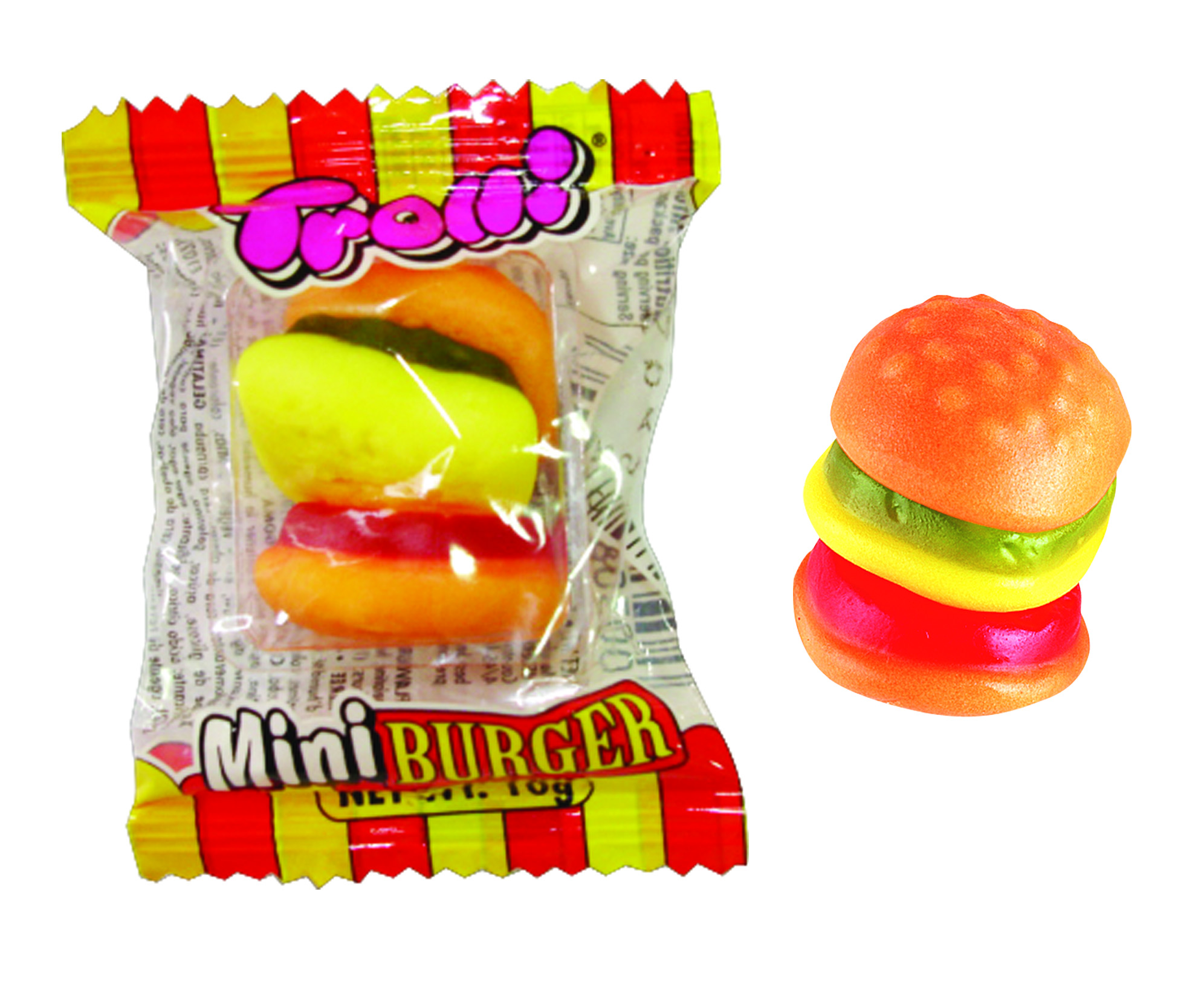 Kẹo Dẻo Trolli Mini Burger 90gr