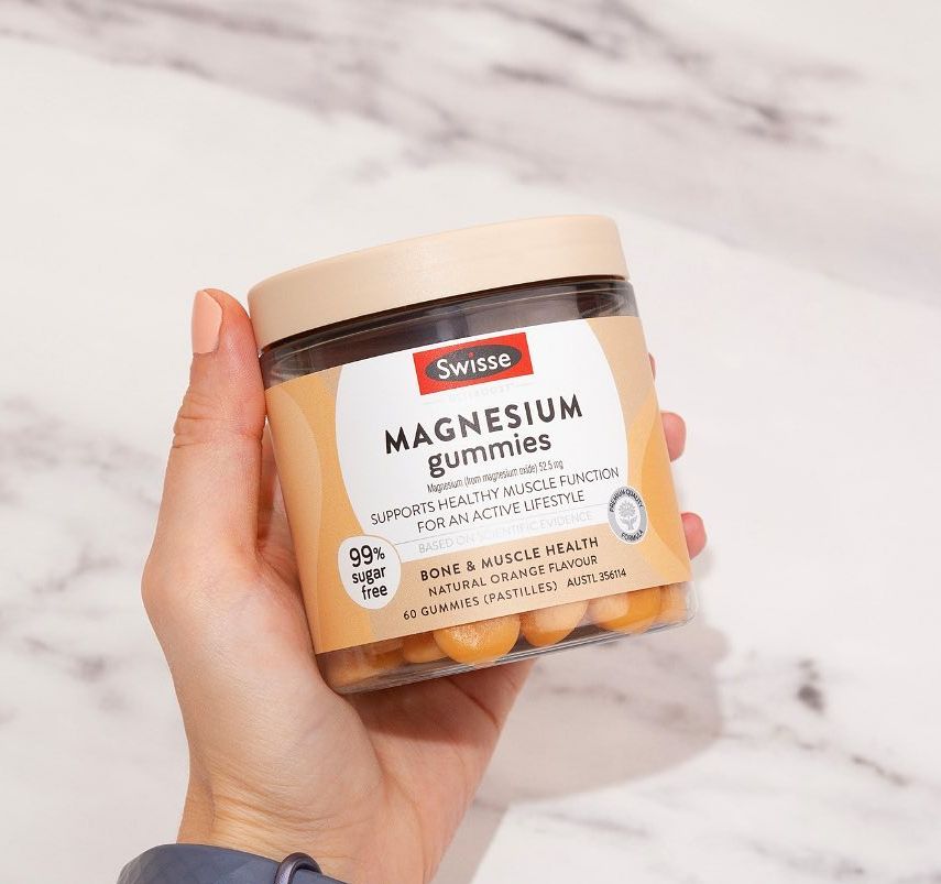 Kẹo dẻo Swisse Magnesium Gummies - hộp 60 Viên