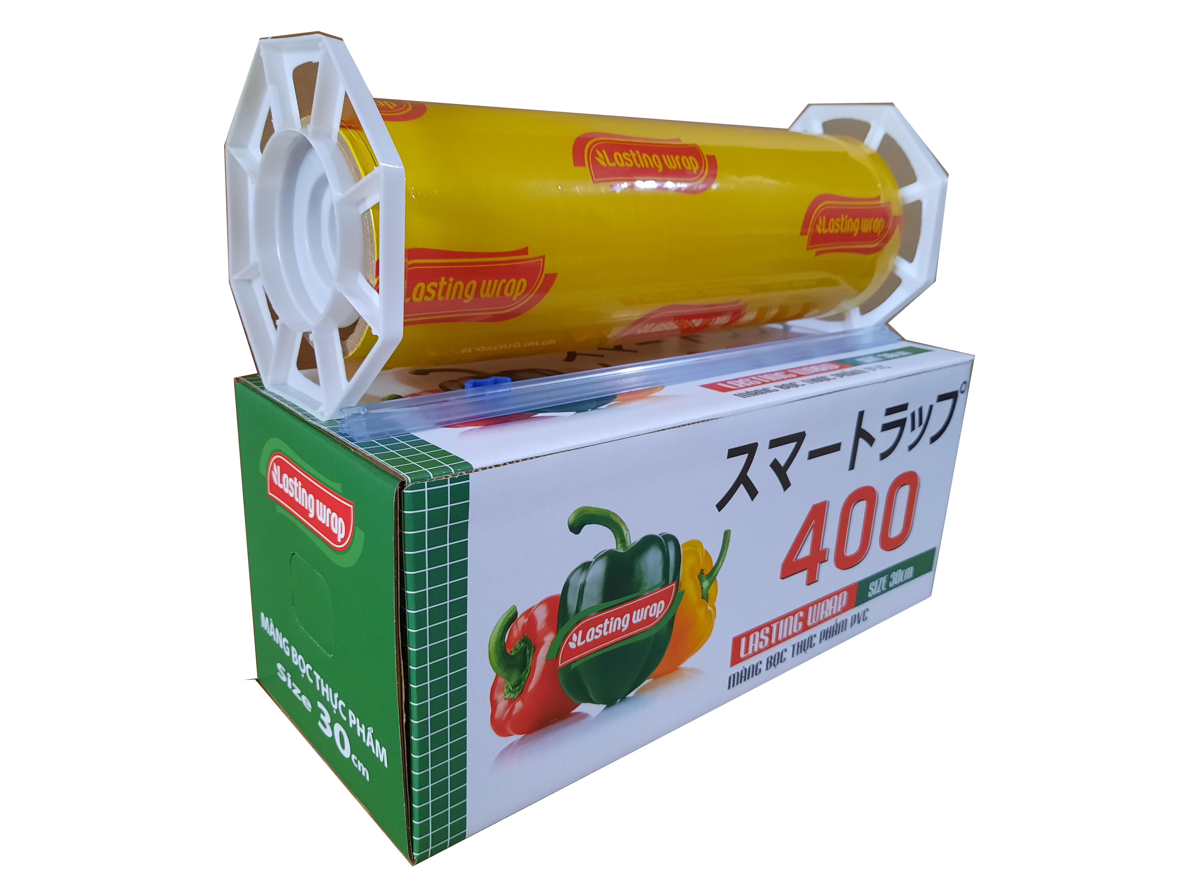 Màng bọc thực phẩm PVC Lasting wrap 30cmx400(300m)