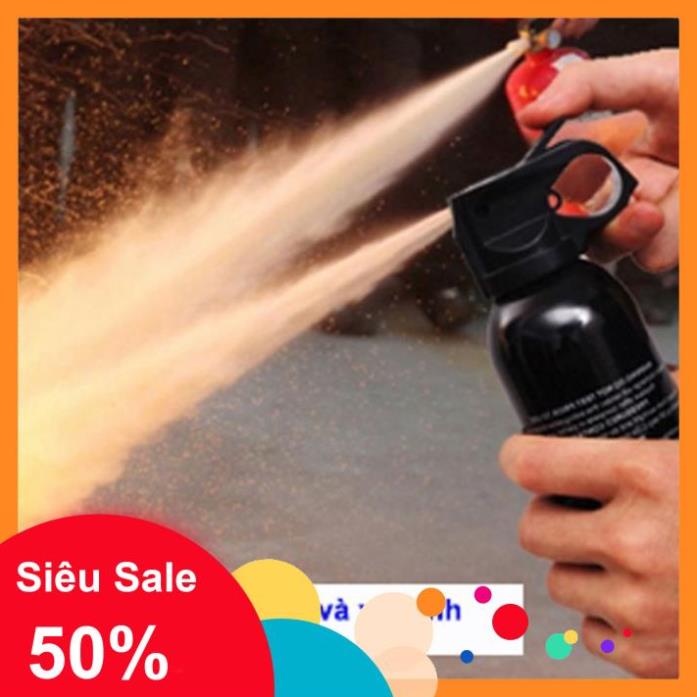 Bình chữa cháy 💓FREESHIP💓 Bình chữa cháy mini dùng cho ô tô Flamebeater chốt khóa an toàn 3210