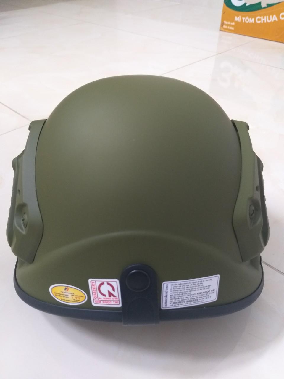 [HCM]Nón bảo hiểm lính vành cao cấp