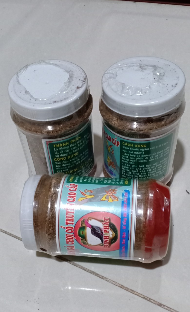 Thu.ốc om gà chọi cổ truyền