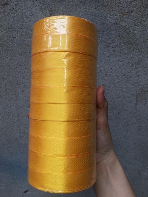 Ruy băng lụa trơn  2 cm/cuộn