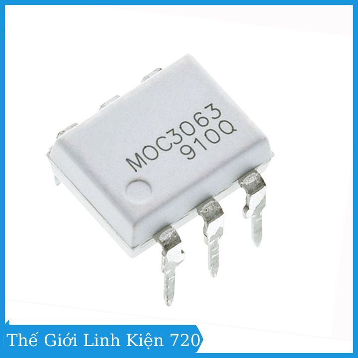 MOC3063 DIP6 - ic cách ly quang học