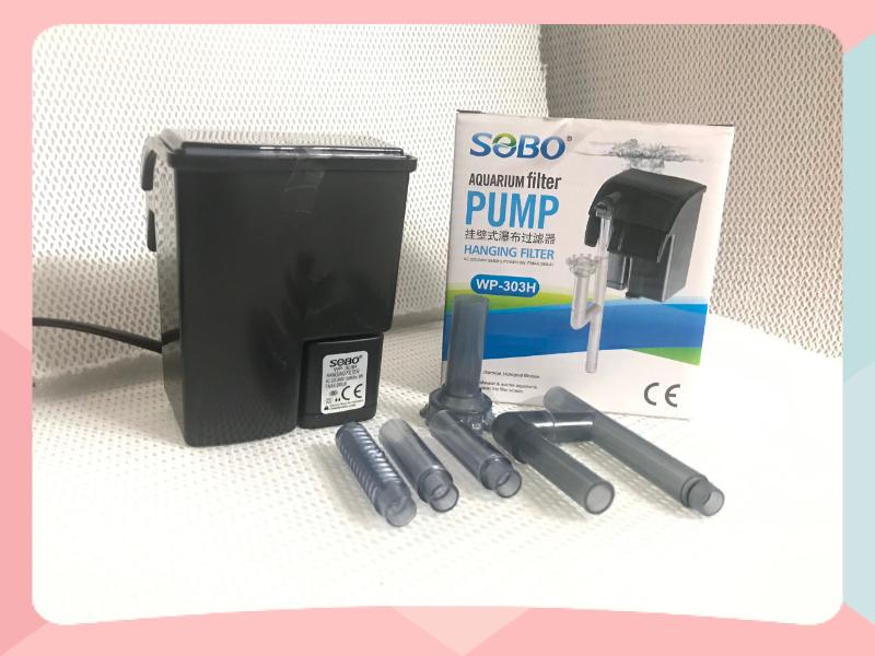 [Hoàn Tiền 10%][HCM]Máy lọc thác treo SOBO WP 303H dành cho hồ cá cảnh