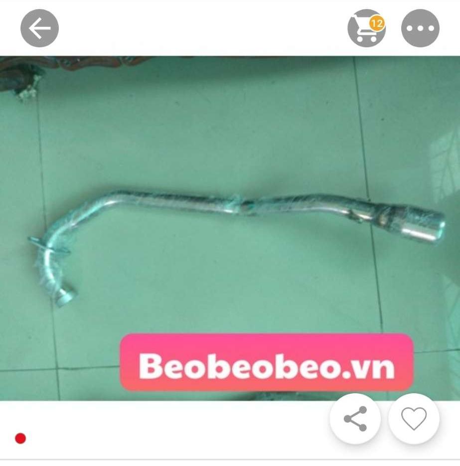 Cổ pô độ exciter 135 4so
