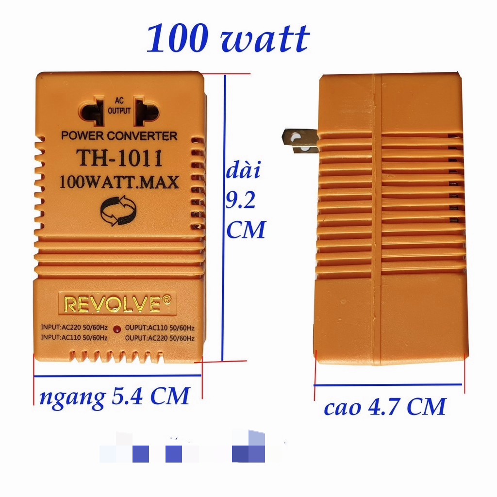 Cục chuyển điện 220v-110v