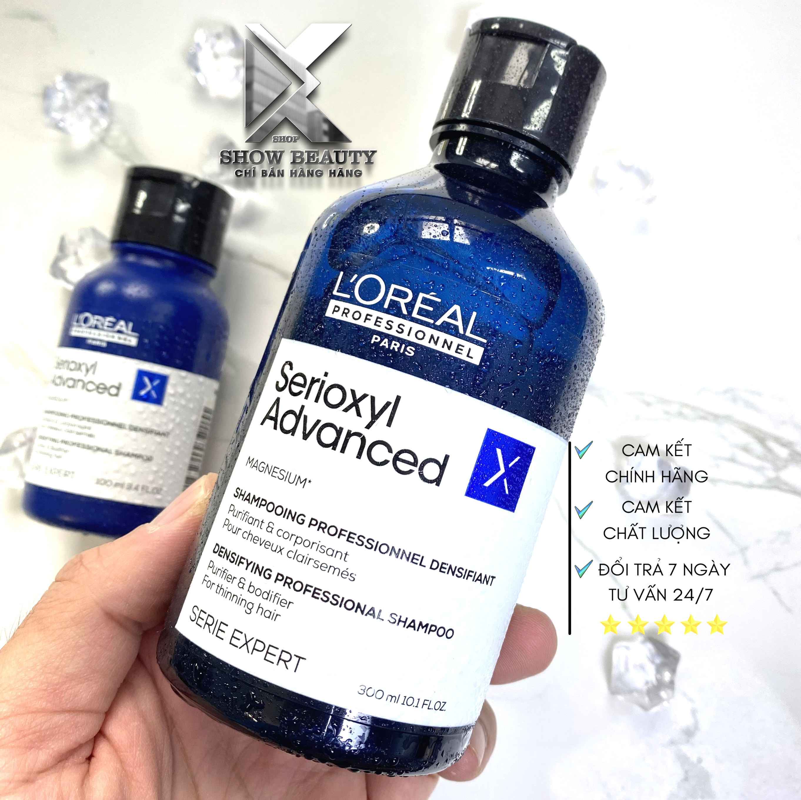 Dầu Gội Làm Dày Tóc, Giúp Kích Thích Mọc Tóc Serioxyl - Loreal Professionnel