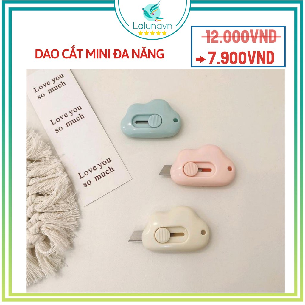 Dao Cắt Mini Đa Năng Tiện Dụng Lalunavn