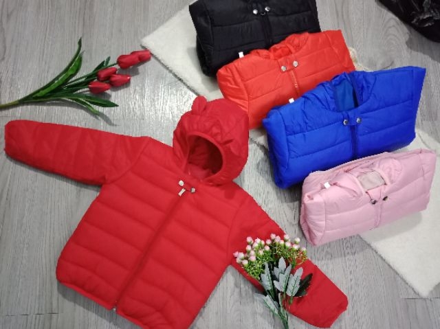 Áo phao tai gấu (Made in Việt Nam) cho bé