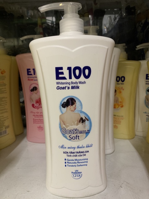 Siêu Rẻ SỮA TẮM E100 SILKY 1,2ML và 800ML