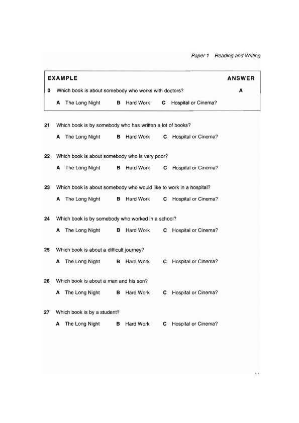 Cambridge Key English Test - KET - Bộ 7 cuốn