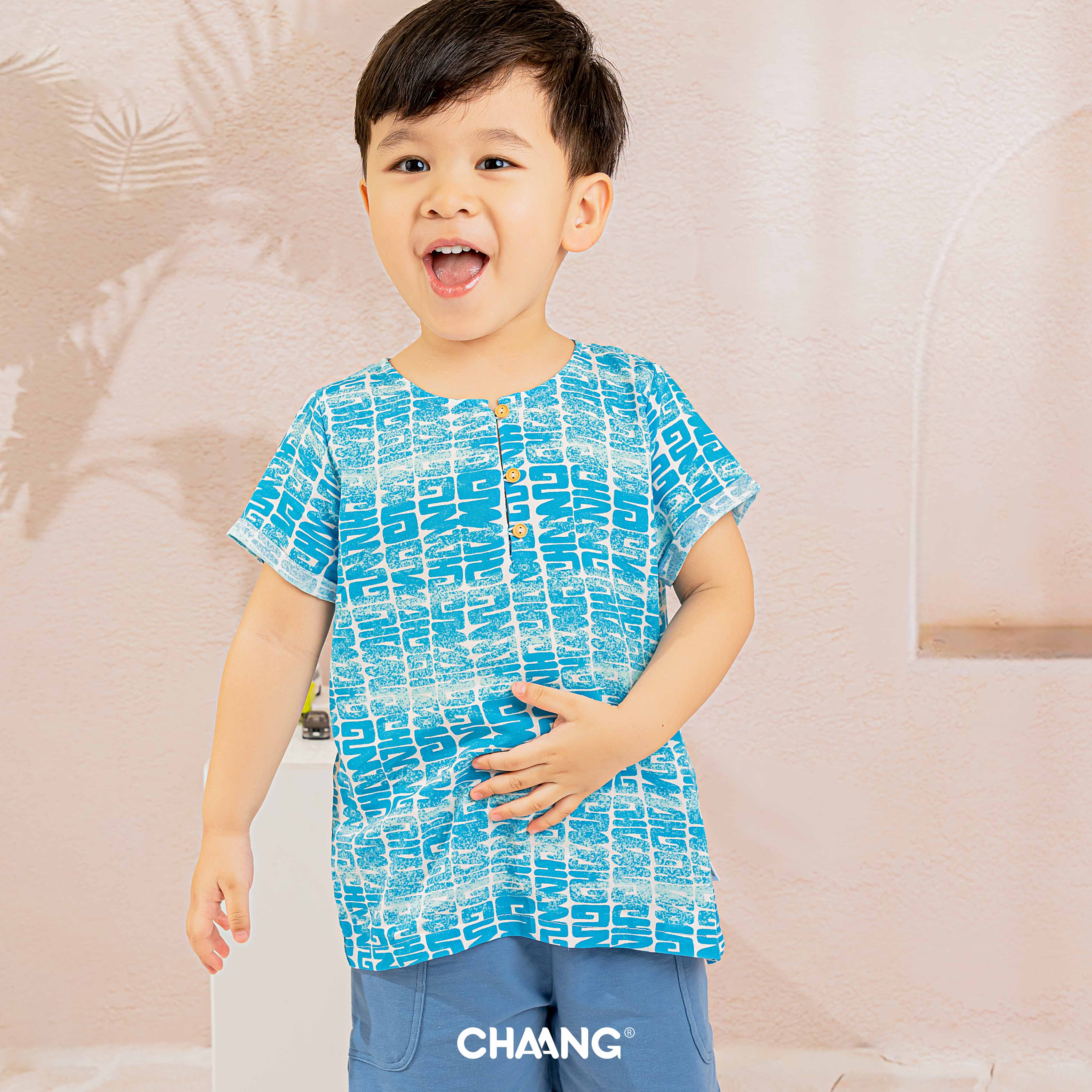 [CHAANG] Quần short túi hông Pool xanh navy