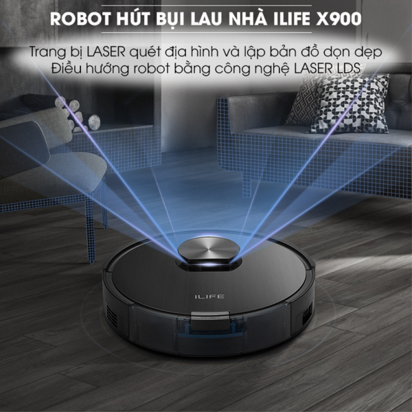 Robot hút bụi ILIFE X900