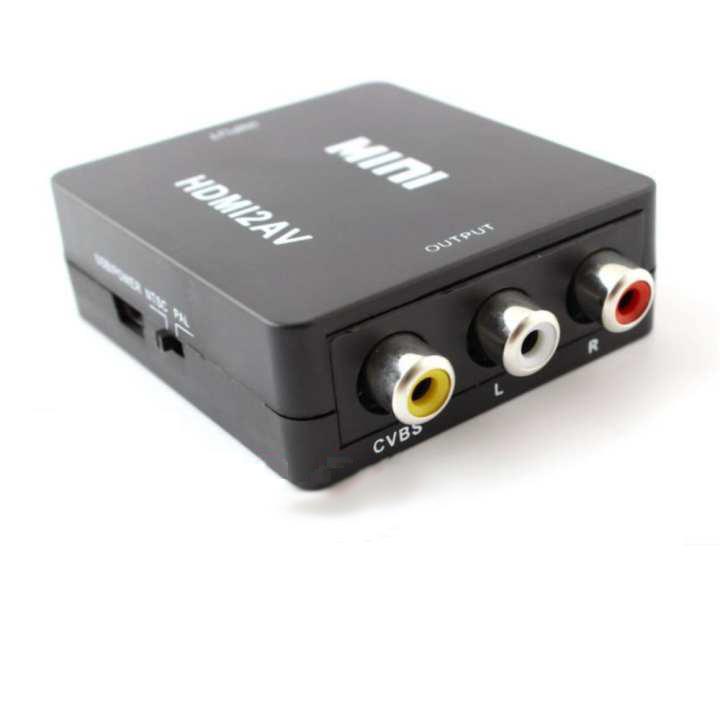 Hdmi to av chuyển tín hiệu hdmi sang av tivi