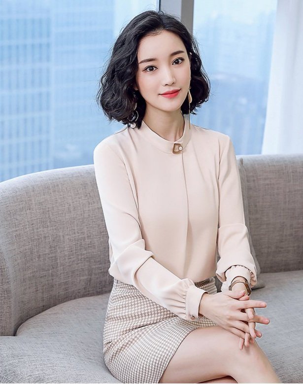 ÁO KIỂU CỔ CÁCH ĐIỆU TAY DÀI💕𝑭𝑹𝑬𝑬𝑺𝑯𝑰𝑷💕[Giá gốc tận xưởng]