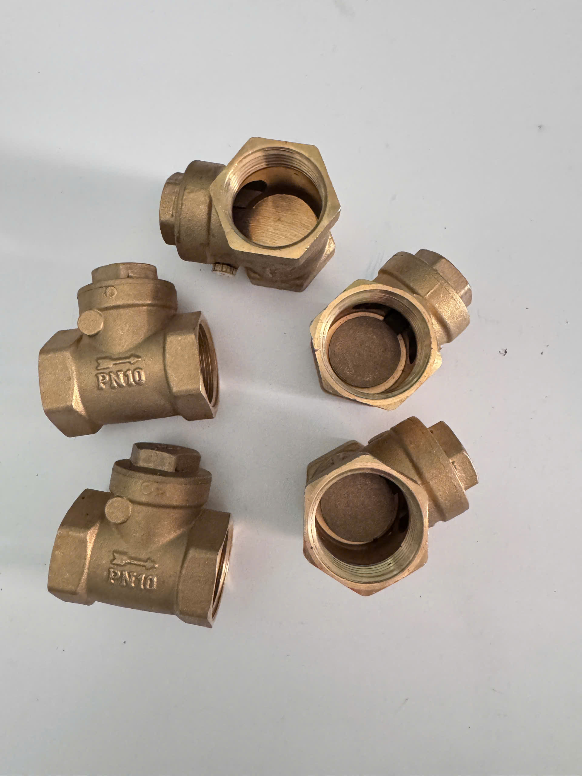 One-Way Water Valve with Copper Flap 27,Phi 34 – Anti-Counterflow, Protects the Water System (Unit Price for Only 1 Product)