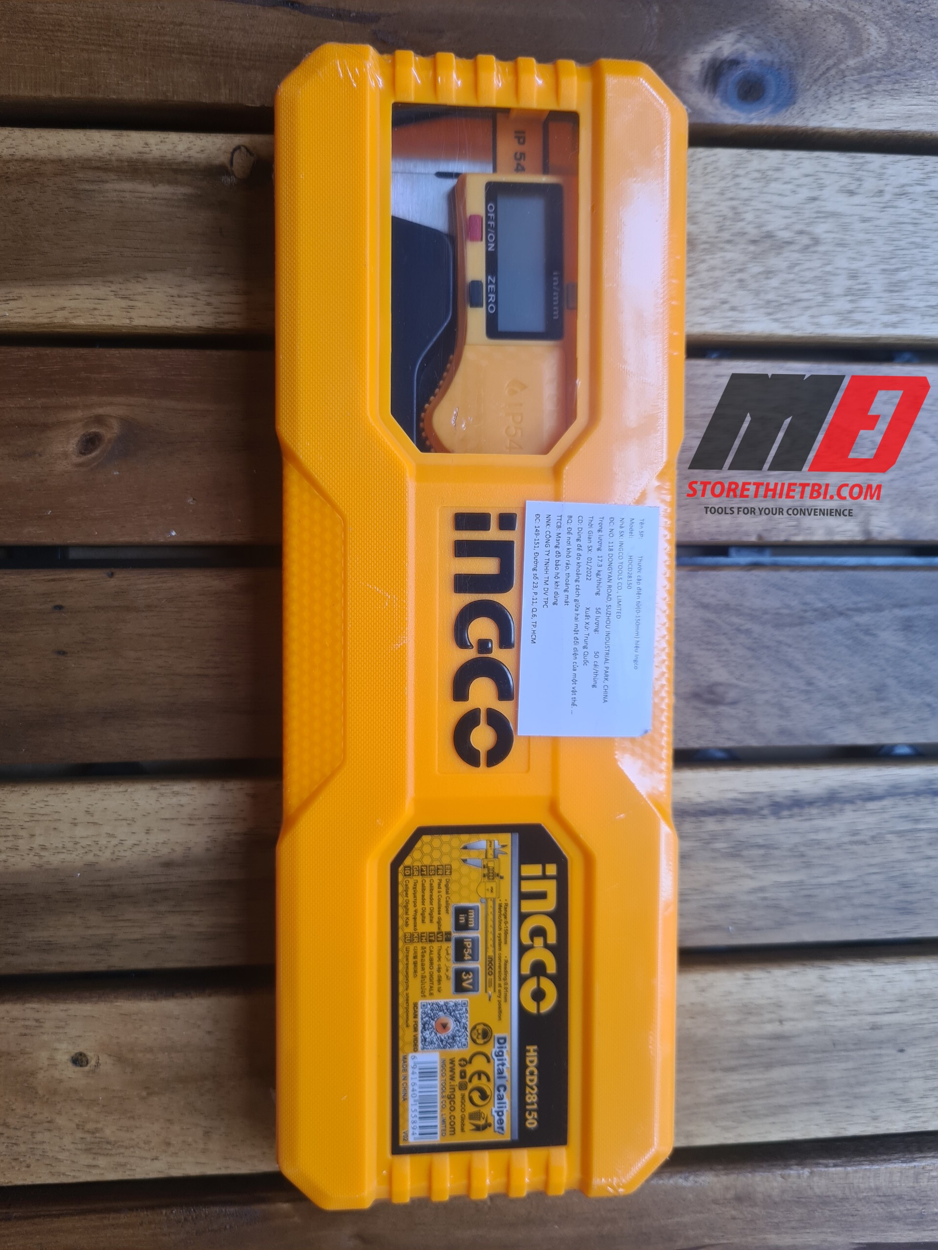 Thước cặp điện tử 0-150mm ingco chuẩn ip54 hdcd28150