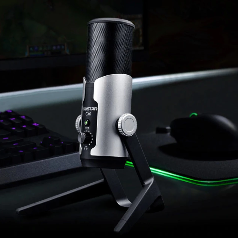 Micro cho bình luận viên, streamer, game thủ Takstar GX6 USB