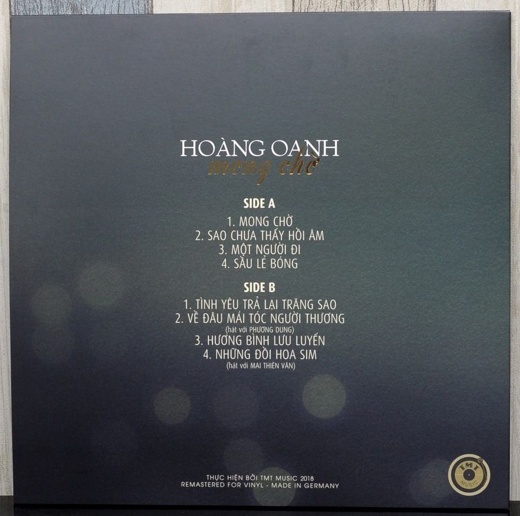 Đĩa Than Hoàng Oanh - Mong Chờ