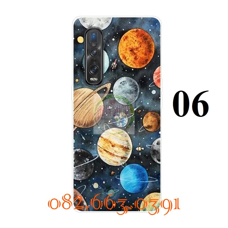 Ốp lưng oppo find x2 / find x2 pro dẻo in hình vũ trụ