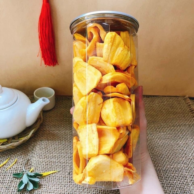 Mít Thái Sấy giòn ( A) đăc biệt  Lon Pet 220gr